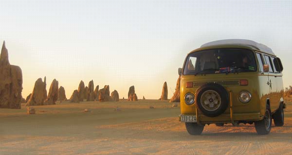 Our kombi, our home (for a while, at least)