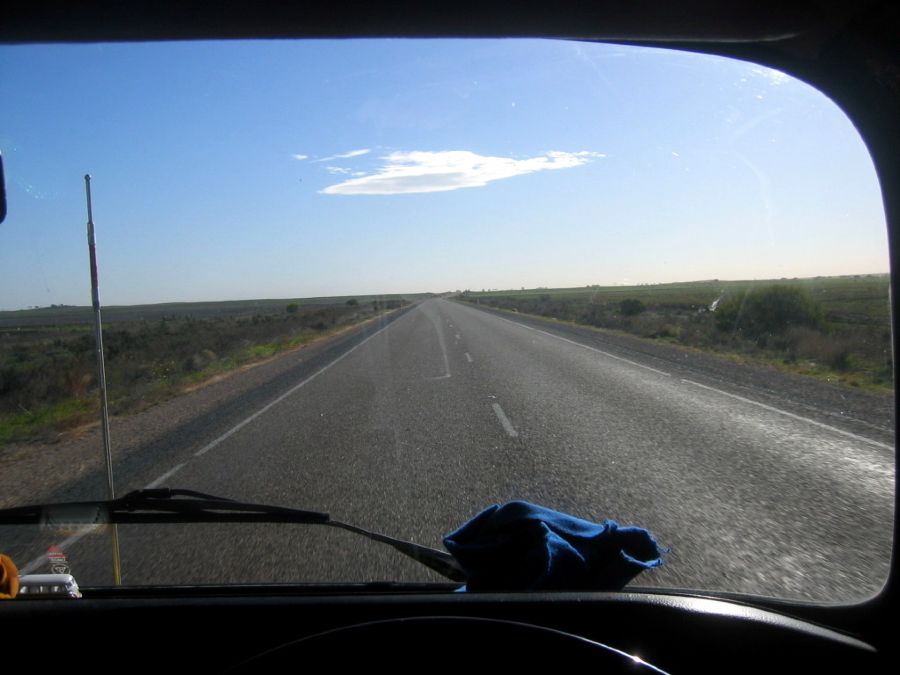On the way to Adelaide - a driver's eye view
