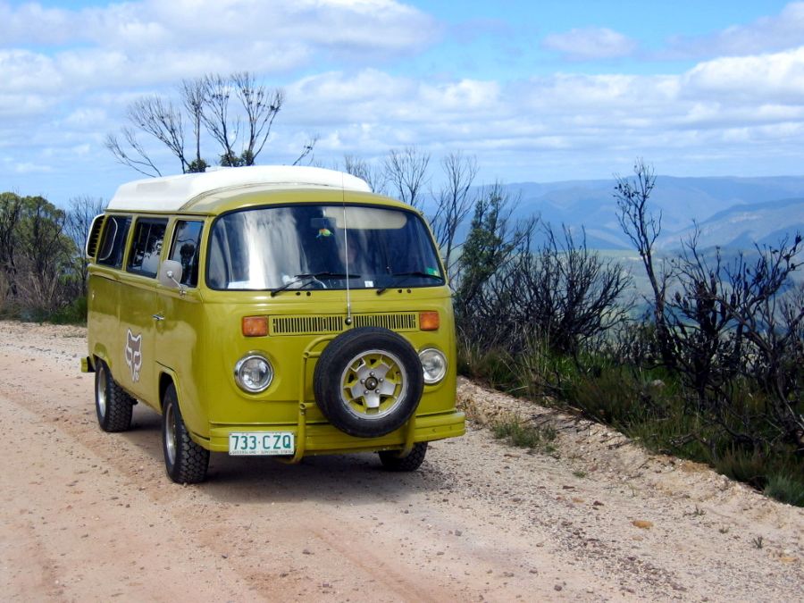 Ethel at Hargraves Lookout, Shipley Plateau