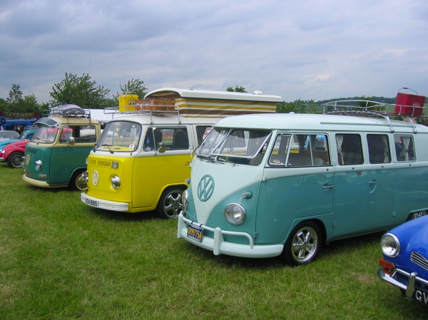 Misc buses in the show and shine