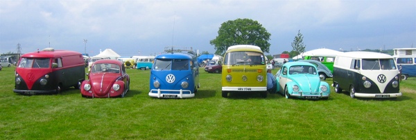 The Swindon mob's VWs