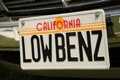 Low Benz number plate