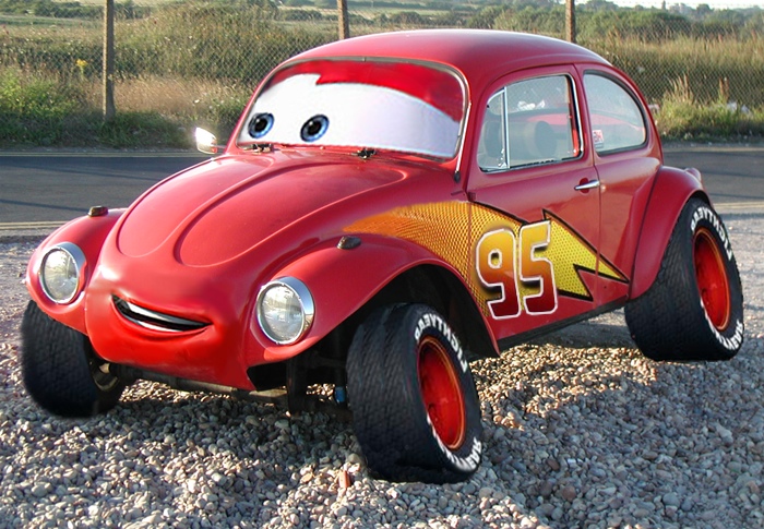 Volkswagens as extras in the Movie Cars