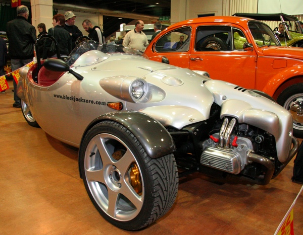 Blackjack Zero - VW engine 3-wheeler. Looks fun!