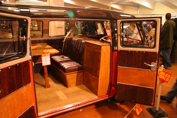 Leather and old oak interior