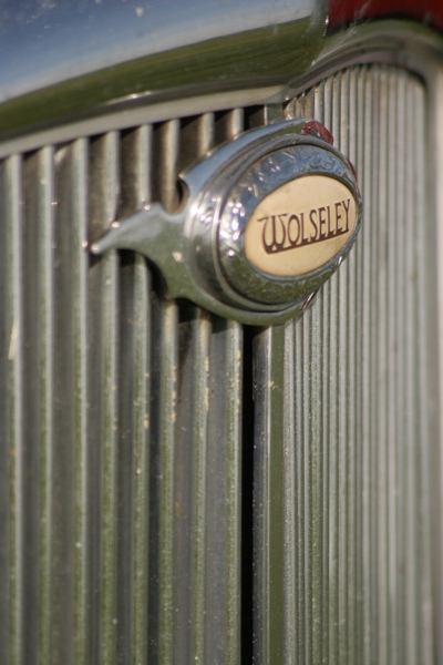 Wolseley badge and grille