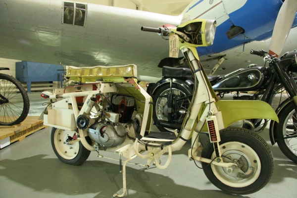 Vespa cutaway