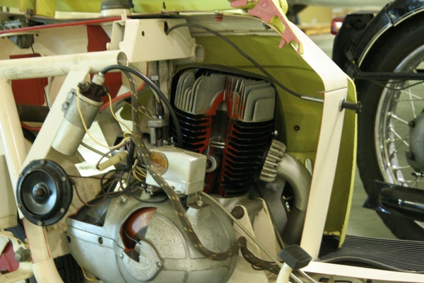 Vespa cutaway