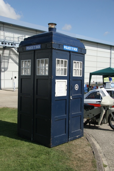 Old police call box