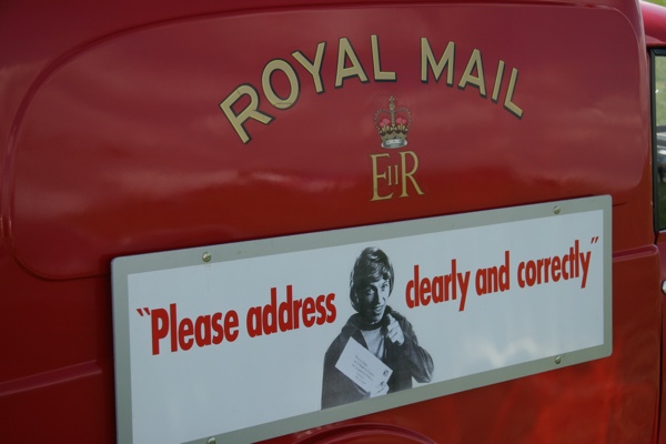 Royal Mail sign